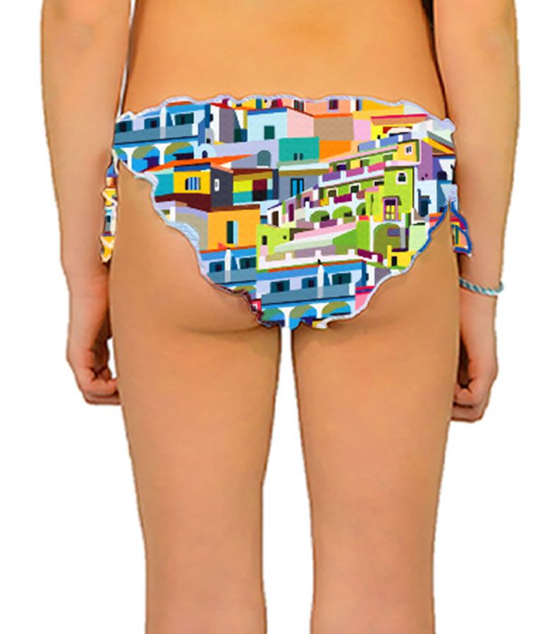 Zeybra SLIP BAMBINA REVERSIBILE AMALFI GIALLO In Saldo