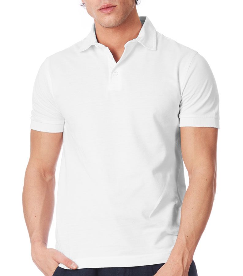 Zeybra POLO UOMO COTONE BIANCO Promozione Limitata