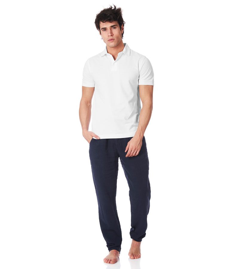 Zeybra POLO UOMO COTONE BIANCO Promozione Limitata