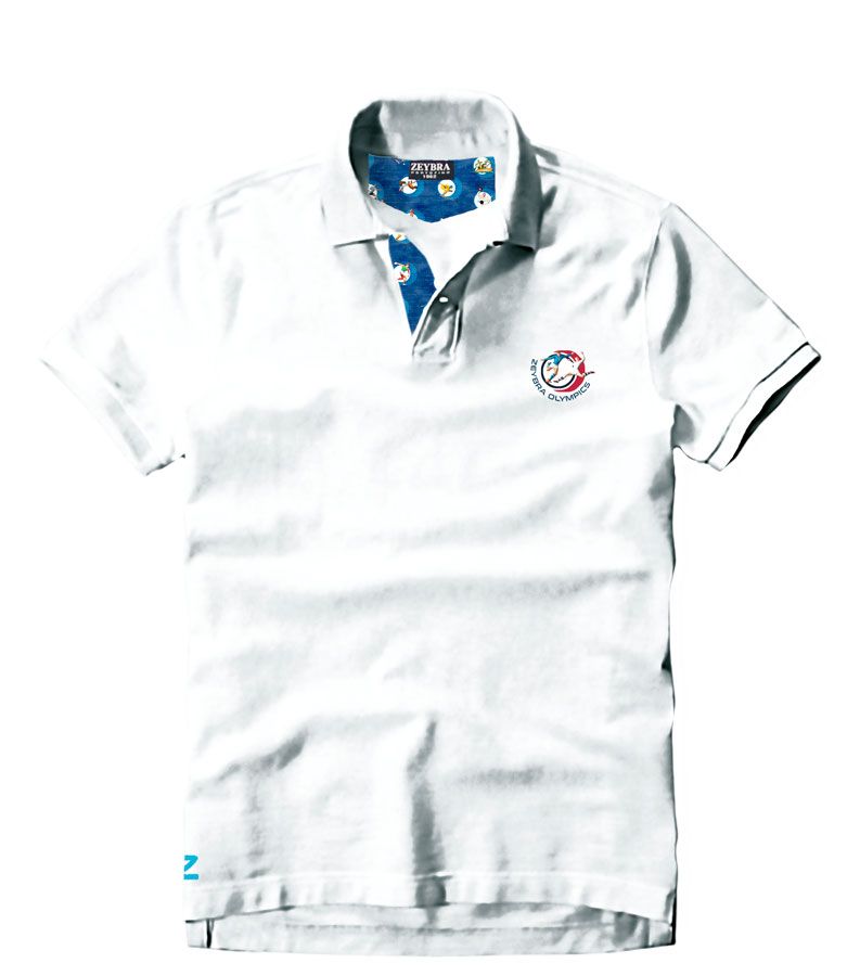 Zeybra POLO UOMO ELEMENT BIANCO Sconto