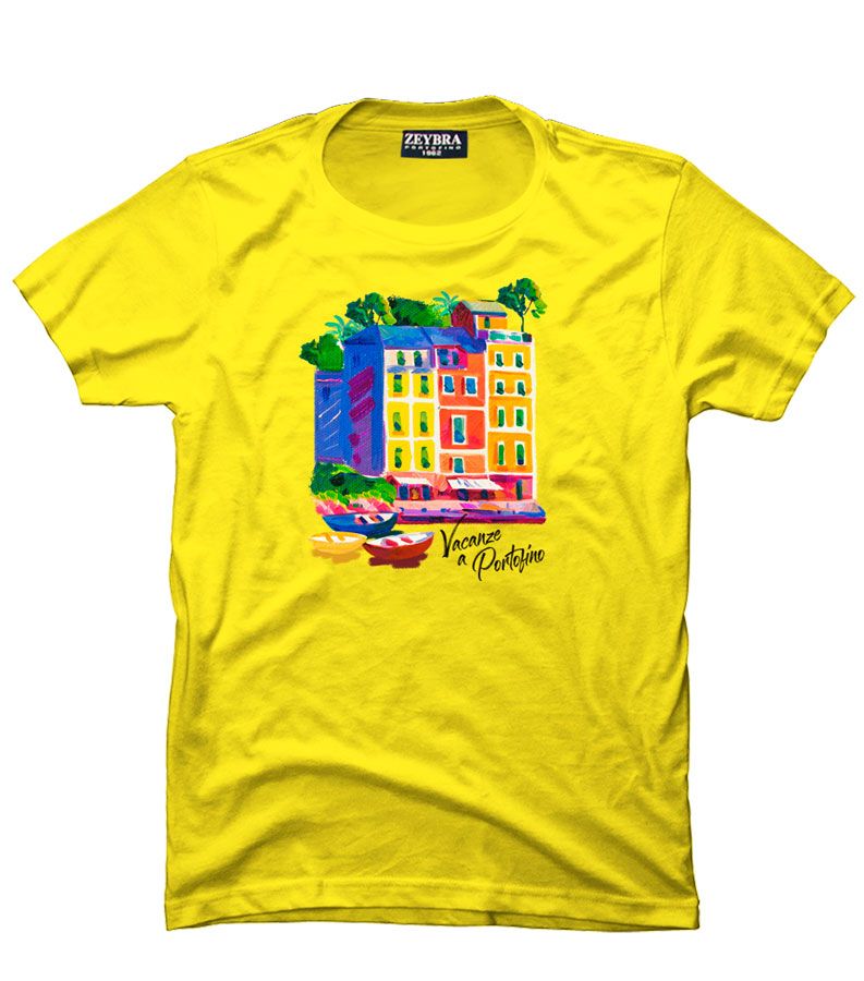 Zeybra T-SHIRT BAMBINO GIALLO In Saldo
