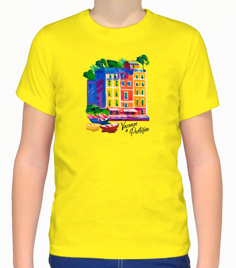 Zeybra T-SHIRT BAMBINO GIALLO In Saldo