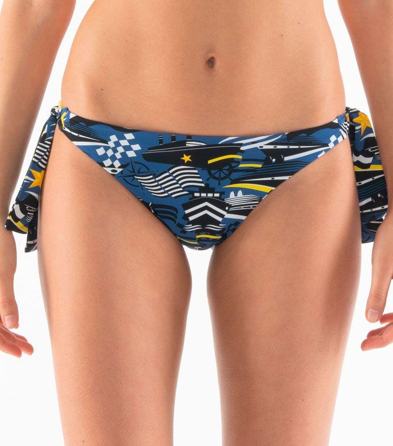 Zeybra SLIP DONNA REVERSIBILE NAUTICO BLU Soddisfazione Garantita