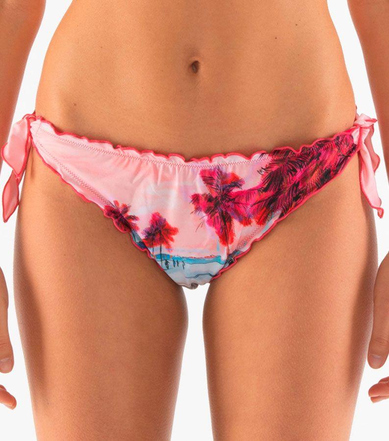 Zeybra SLIP DONNA ARRICCIATO BRASILE ROSA Qualità Garantita