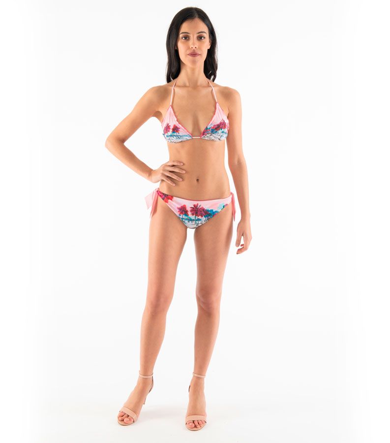 Zeybra TRIANGOLO DONNA ARRICCIATO BRASILE ROSA Negozi Online