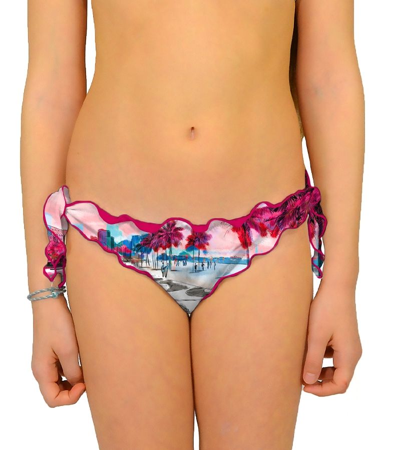 Zeybra SLIP BAMBINA ARRICCIATO BRASILE ROSA Outlet