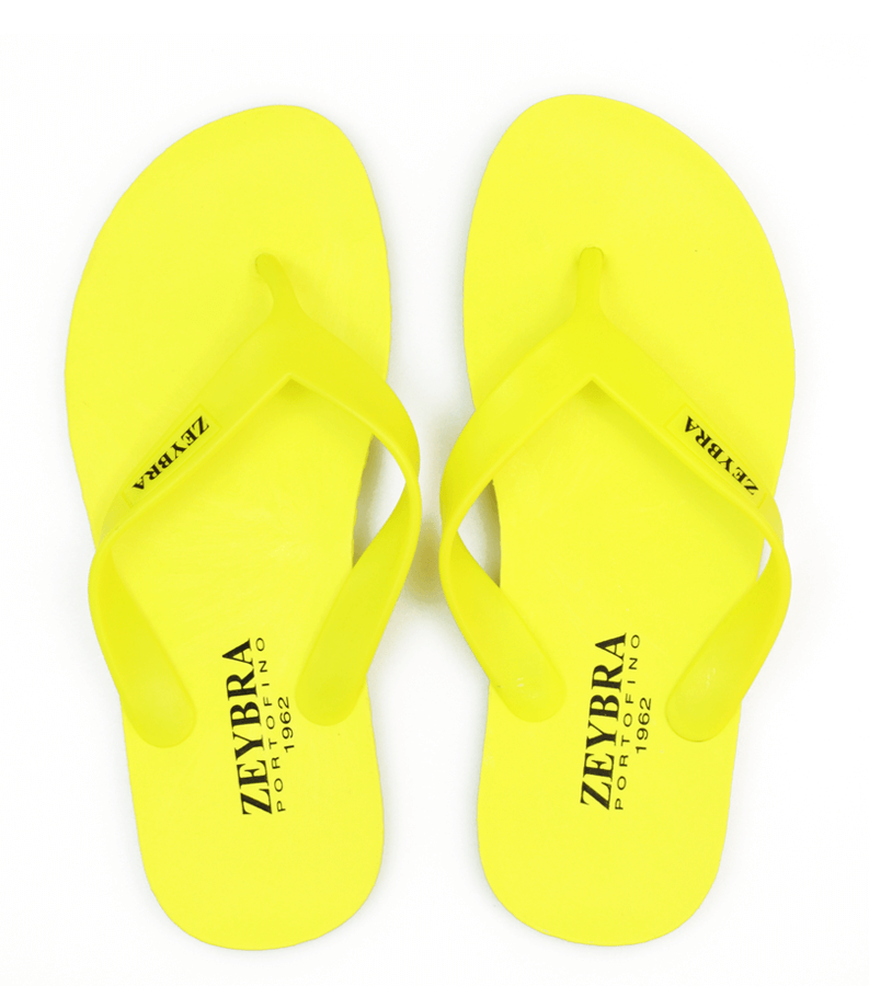 Zeybra INFRADITO UOMO DONNA TINTA UNITA GIALLO FLUO Vendita Calda