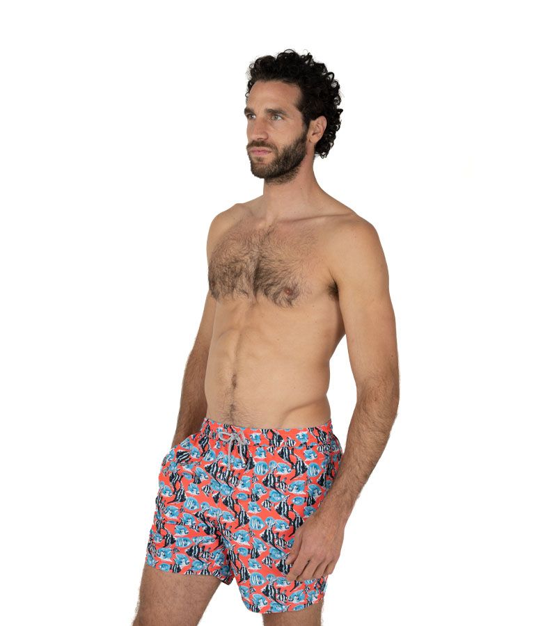 Zeybra COSTUME UOMO PESCI RECYCLED CORALLO FLUO Offerta