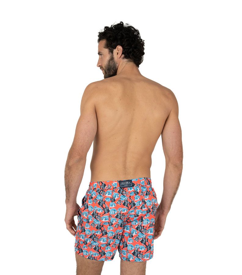 Zeybra COSTUME UOMO PESCI RECYCLED CORALLO FLUO Offerta