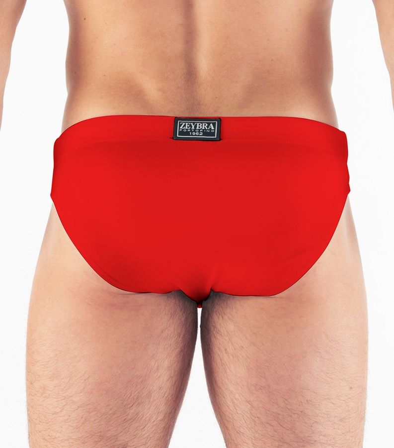 Zeybra SLIP UOMO TINTA UNITA RED RACE 2025