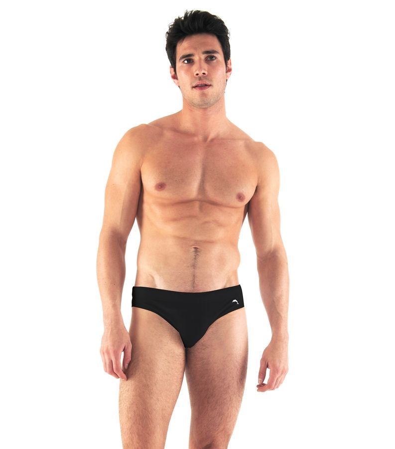 Zeybra SLIP UOMO TINTA UNITA BLACK Italia