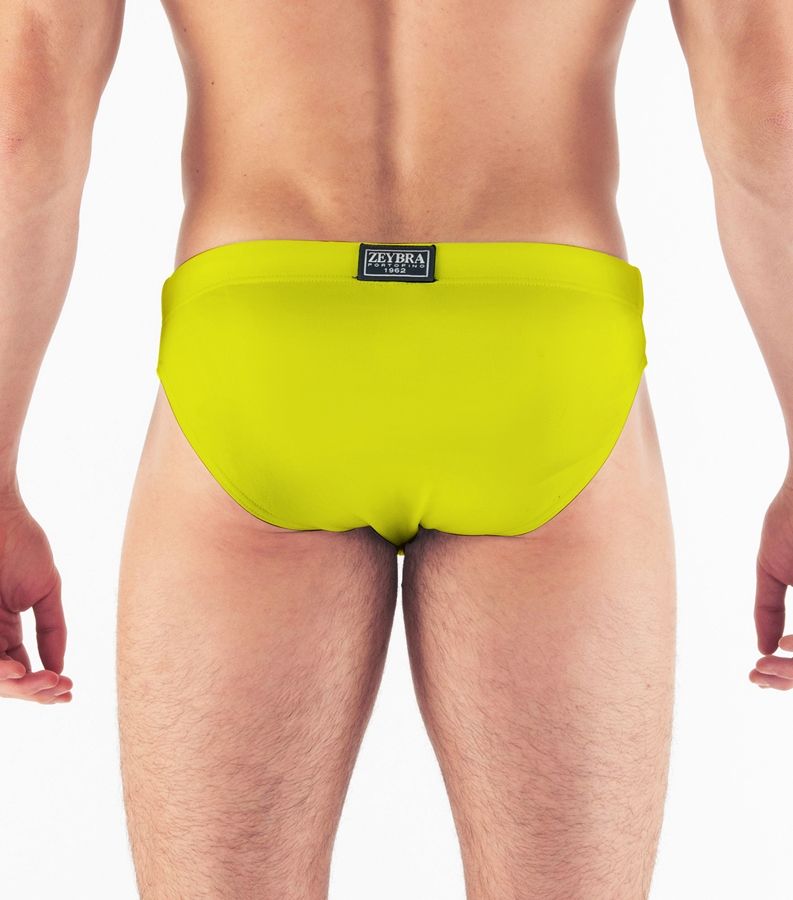 Zeybra SLIP UOMO TINTA UNITA GIALLO FLUO Qualità