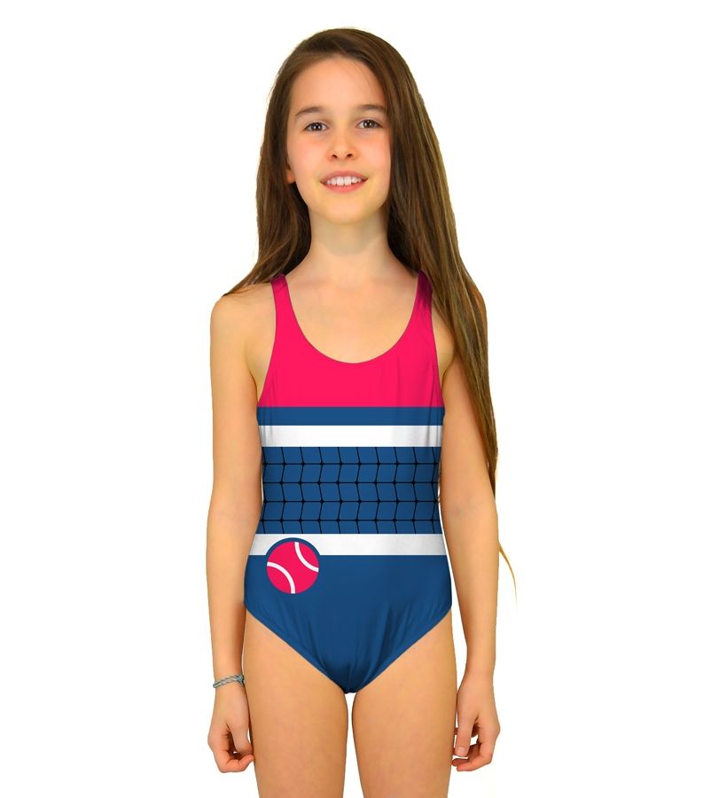 Zeybra COSTUME INTERO BAMBINA TENNIS COBALTO 2025