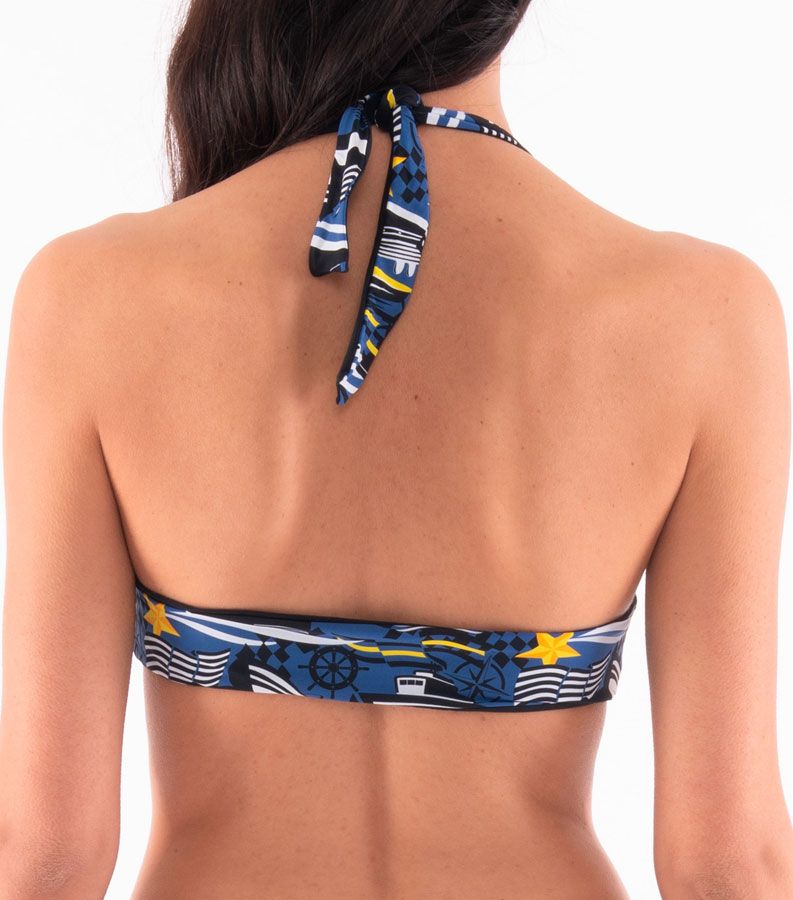 Zeybra TRIANGOLO DONNA VELA REVERSIBILE NAUTICO BLU In Linea