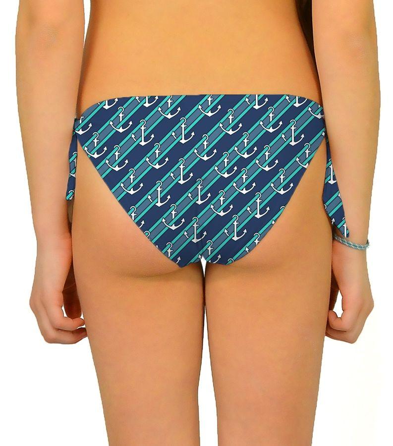 Zeybra SLIP BAMBINA REVERSIBILE ANCORE BALI Nuova