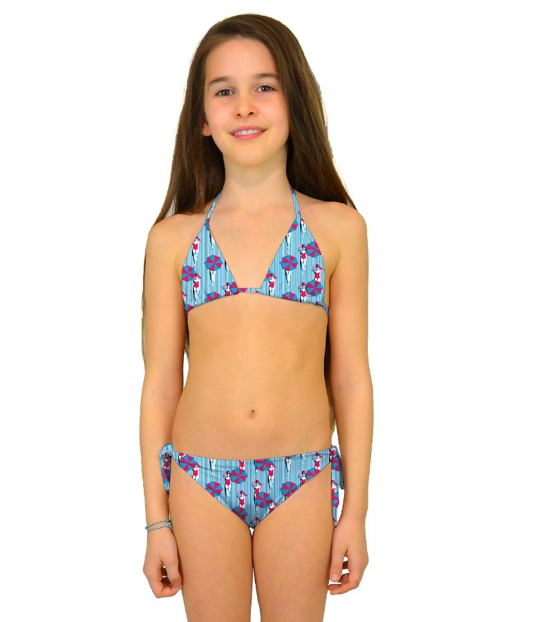 Zeybra TRIANGOLO BAMBINA REVERSIBILE OMBRELLONI HAWAY Italia