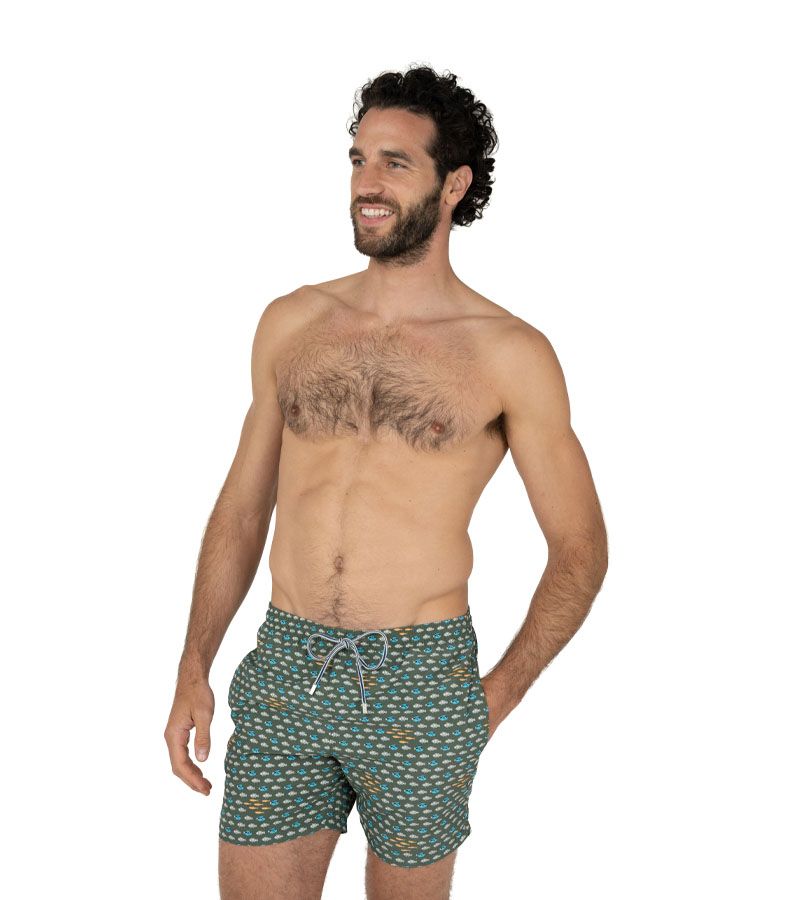 Zeybra COSTUME UOMO BRANCO PESCI MILITY Qualità