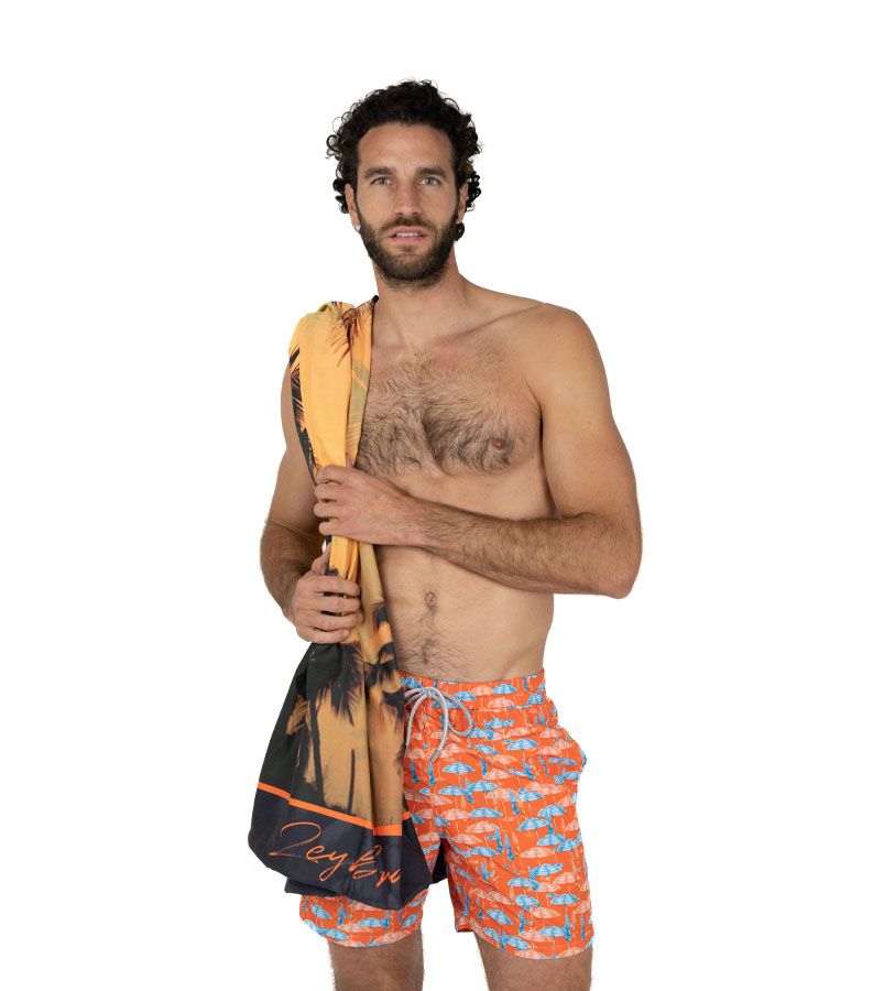Zeybra COSTUME UOMO SPIAGGIA RECYCLED Saldi