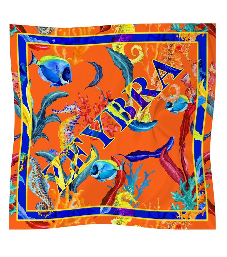 Zeybra FOULARD DONNA CORALLI ORANGE Vendite Flash