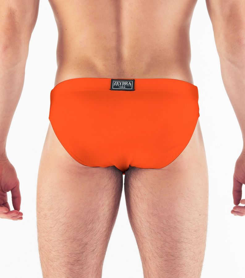 Zeybra SLIP UOMO TINTA UNITA ORANGE FLUO Vendita