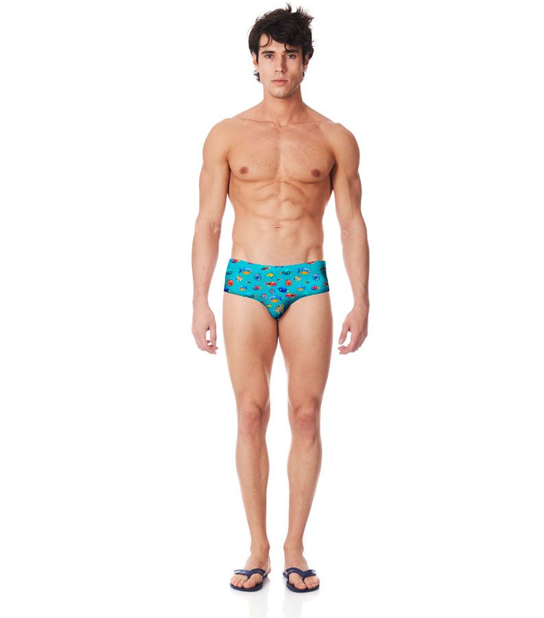 Zeybra SLIP ALTO UOMO PESCI HAWAII Promozione