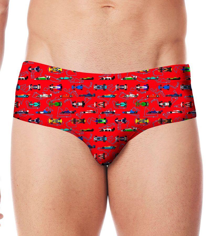 Zeybra SLIP ALTO UOMO FORMULA 1 RED RACE Pezzi Unici