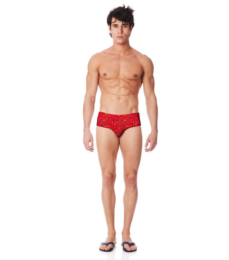 Zeybra SLIP ALTO UOMO FORMULA 1 RED RACE Pezzi Unici
