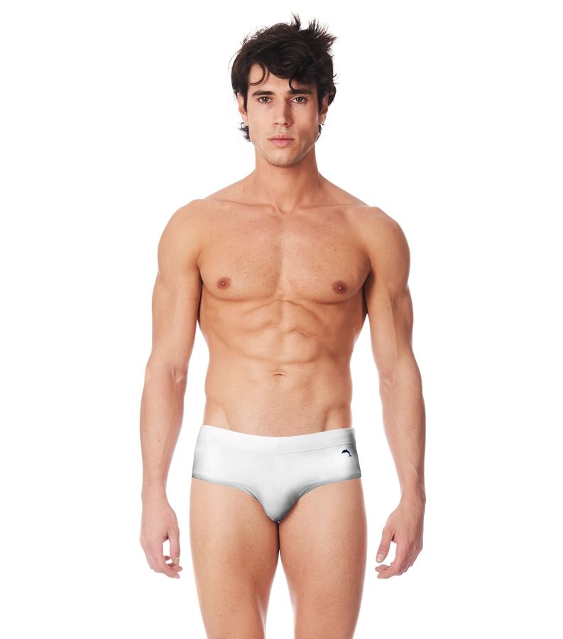 Zeybra SLIP ALTO UOMO TINTA UNITA BIANCO Negozi Online