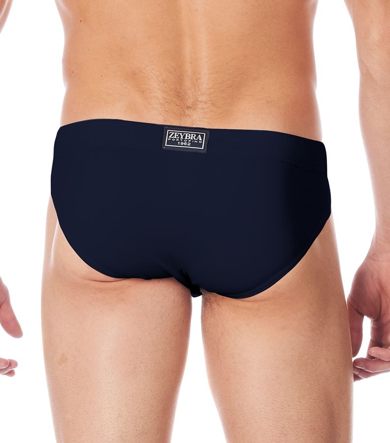 Zeybra SLIP ALTO UOMO TINTA UNITA BLU Consegna Veloce