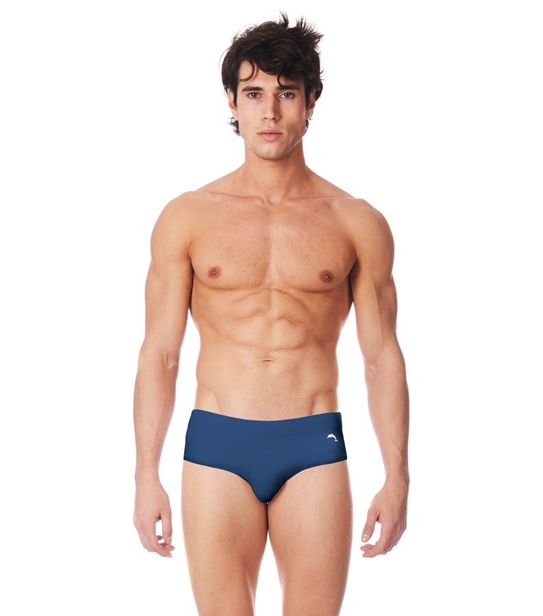 Zeybra SLIP ALTO UOMO TINTA UNITA DENIM Promozione Limitata