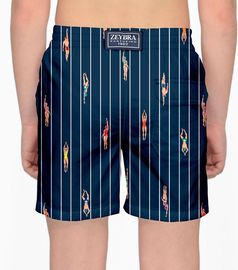 Zeybra COSTUME BAMBINO NUOTO BLU Presa