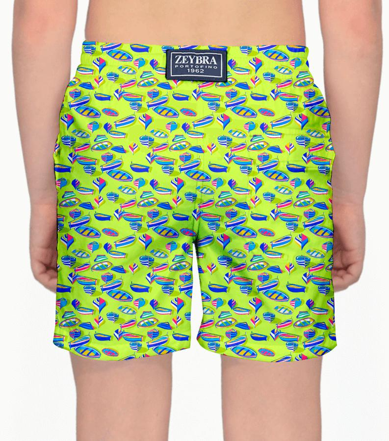 Zeybra COSTUME BAMBINO BARCHE LIME Online