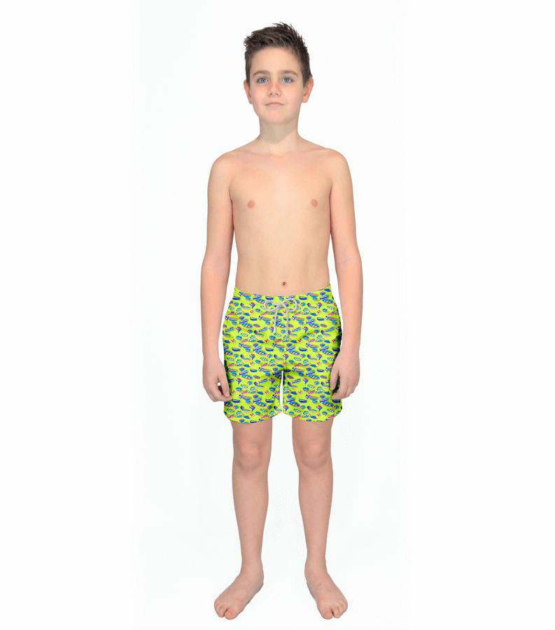 Zeybra COSTUME BAMBINO BARCHE LIME Online