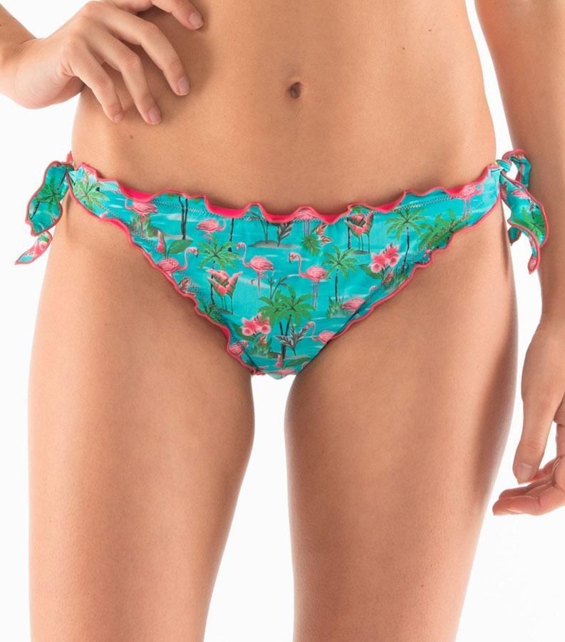 Zeybra SLIP DONNA ARRICCIATO FENICOTTERI ACQUA Affare Del Giorno