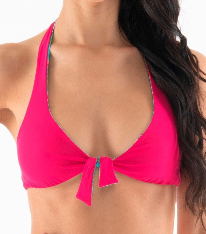 Zeybra TRIANGOLO DONNA VELA REVERSIBILE FENICOTTERI ACQUA Presa