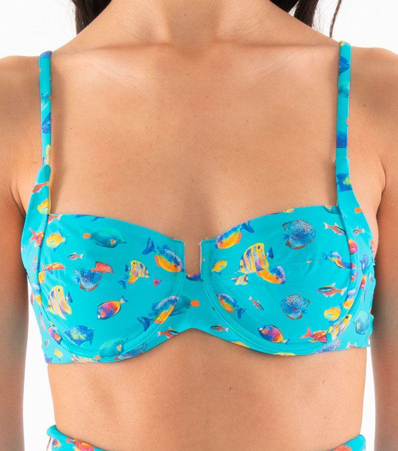 Zeybra COSTUME DONNA A BALCONCINO PESCI HAWAY Offerta