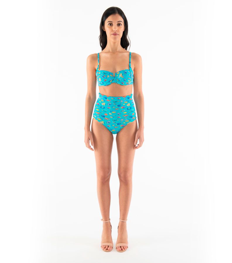 Zeybra COSTUME DONNA A BALCONCINO PESCI HAWAY Offerta