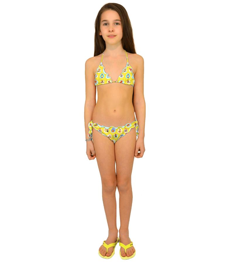 Zeybra SLIP BAMBINA POSTER CANARINO Negozio