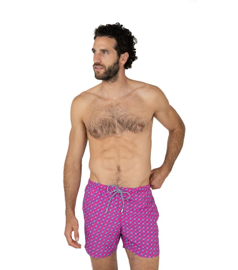 Zeybra COSTUME UOMO FLAMINGO FLY FUXIA Moda
