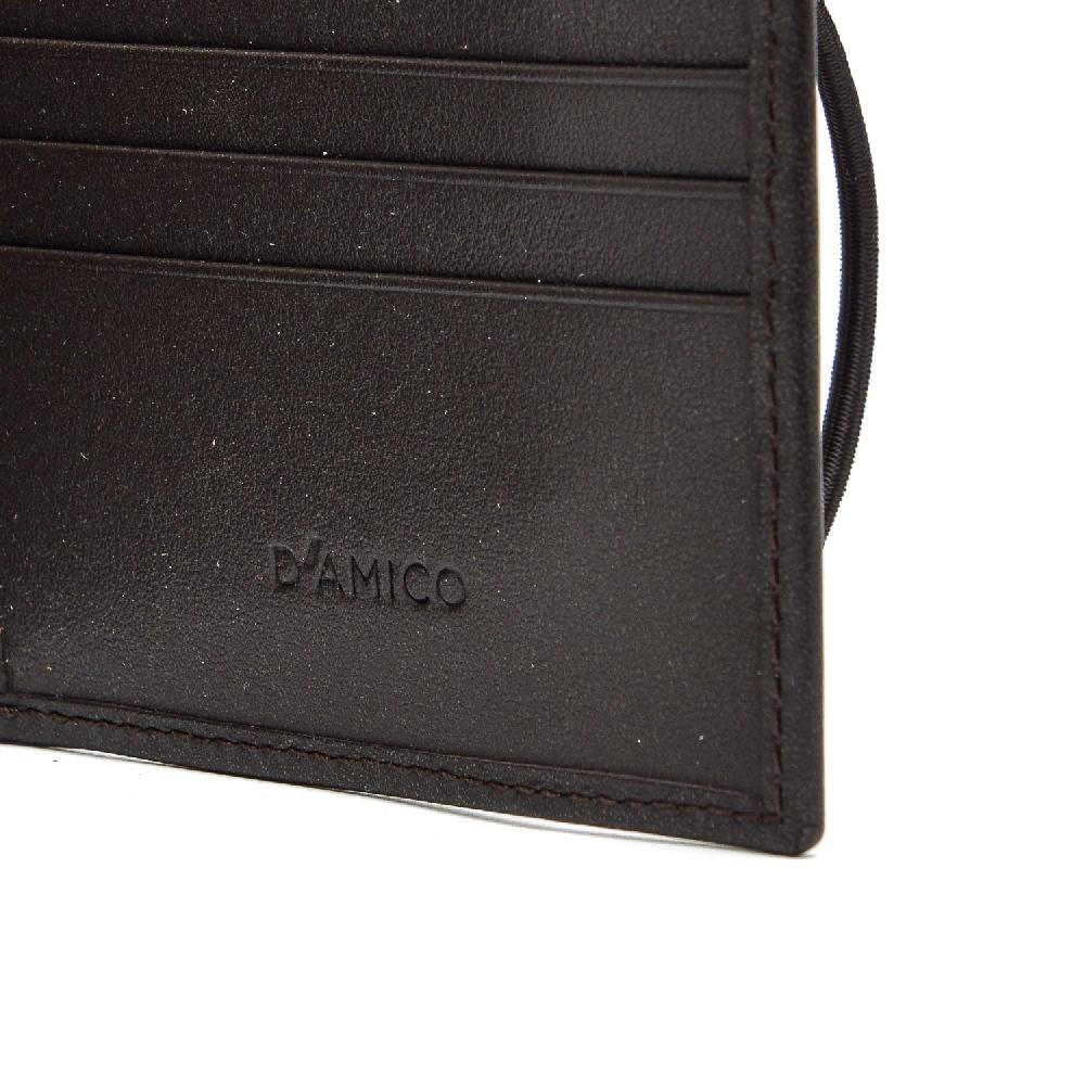 D'AMICO Portafoglio Classico Pieghevole 1 lato Pelle Testa Moro Shopping Online