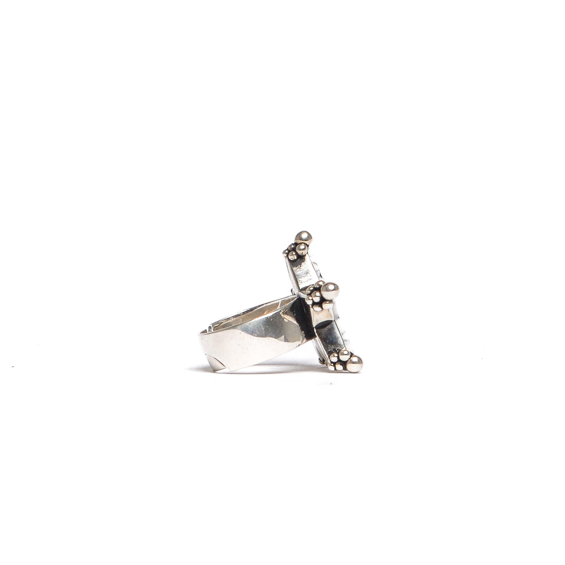 D'AMICO Anello Stella Bianco Vendita
