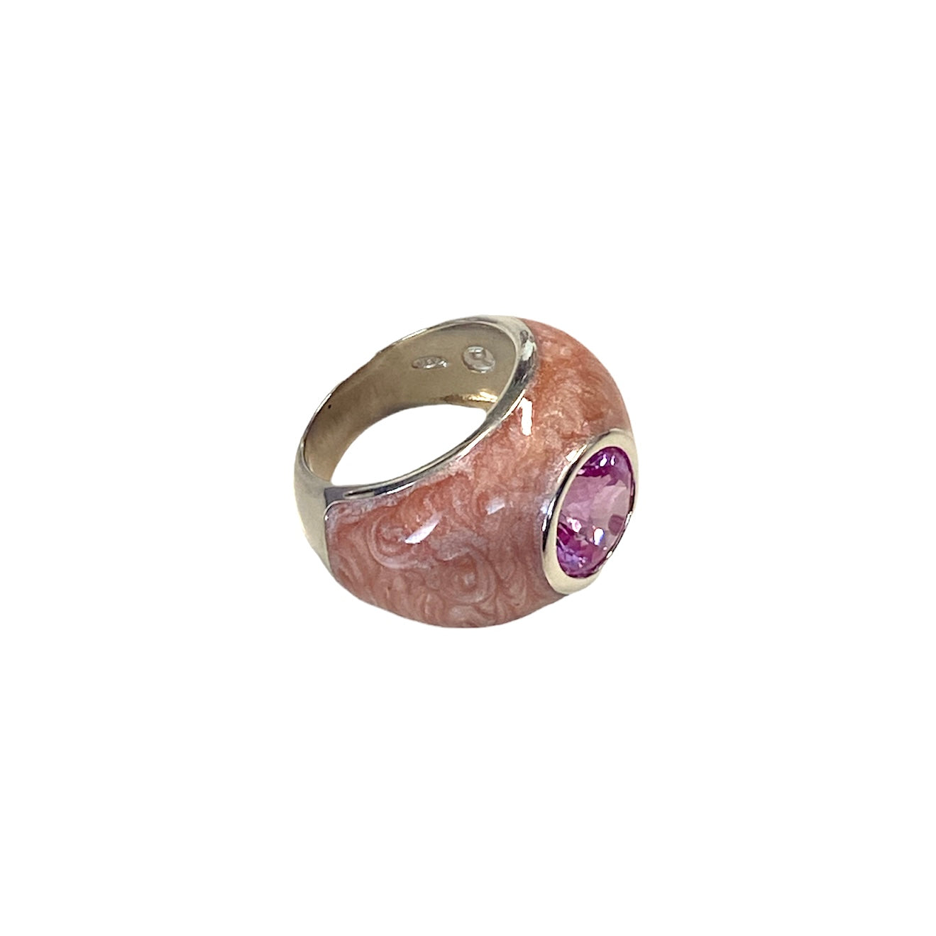 D'AMICO Anello Perlato Rosa Sconti questo mese