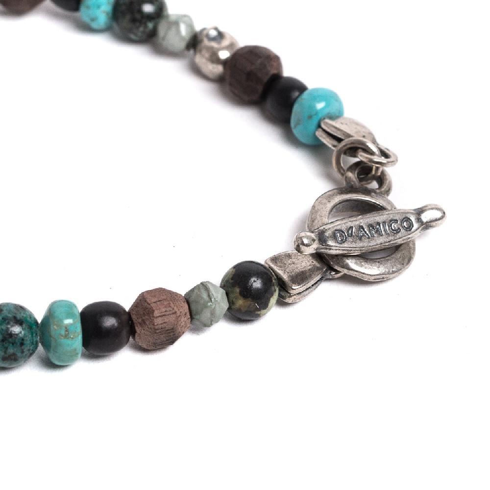 D'AMICO Bracciale Fusion Turquoise Vendita Economica