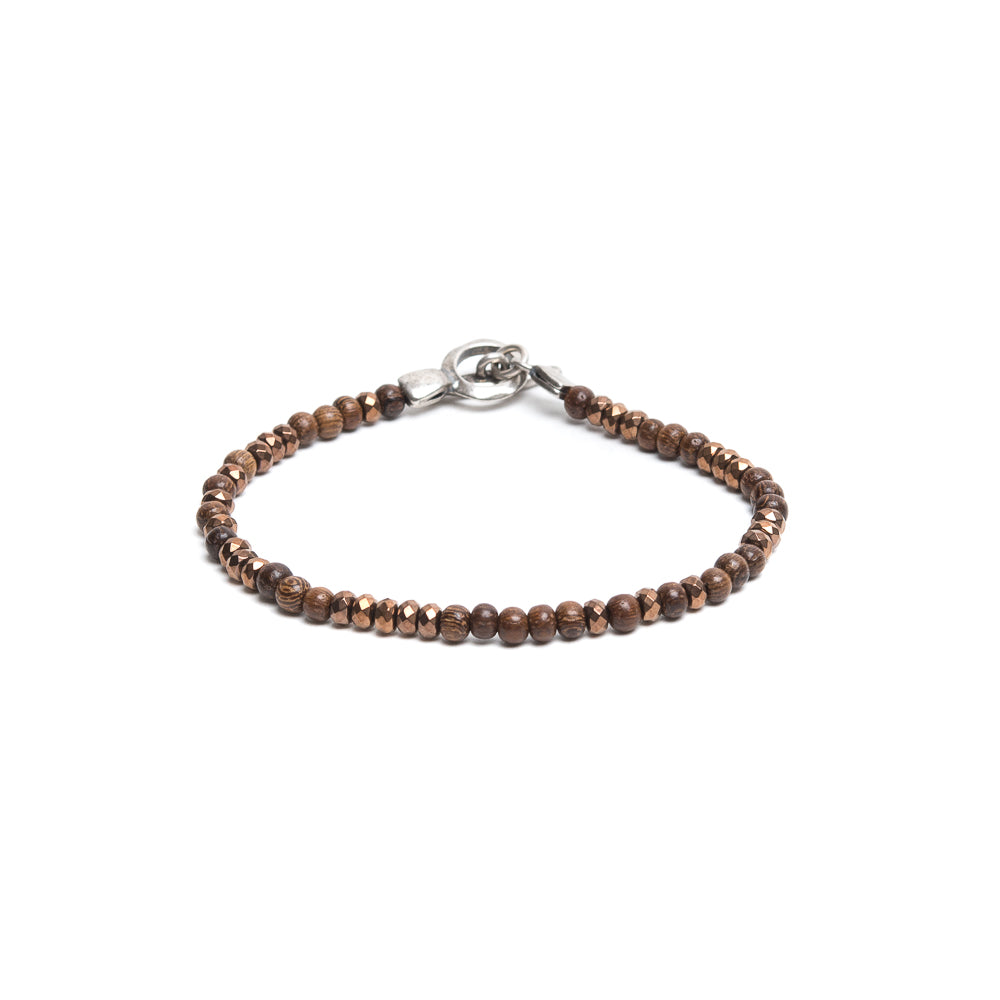 D'AMICO Bracciale Ematite + Legno Vendita
