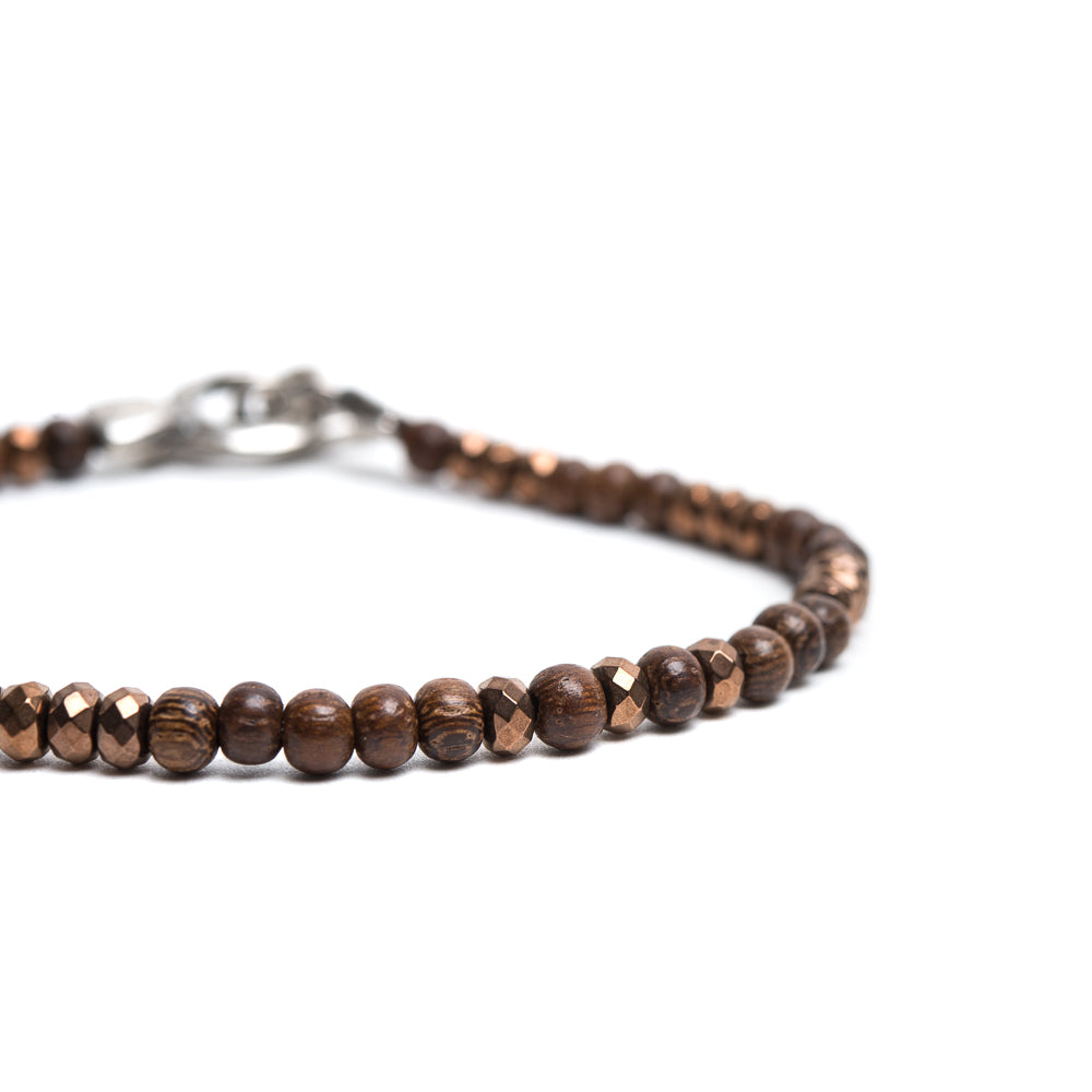 D'AMICO Bracciale Ematite + Legno Vendita