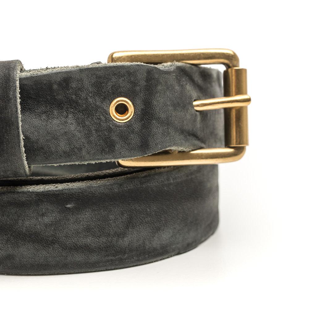 D'AMICO Cintura Cuoio Vintage Lavato Qualità Garantita
