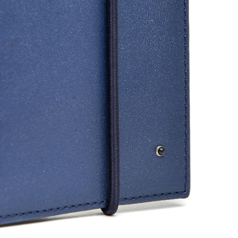 D'AMICO Portafoglio Classico Pieghevole 1 lato Pelle Blu Fino Al -60%