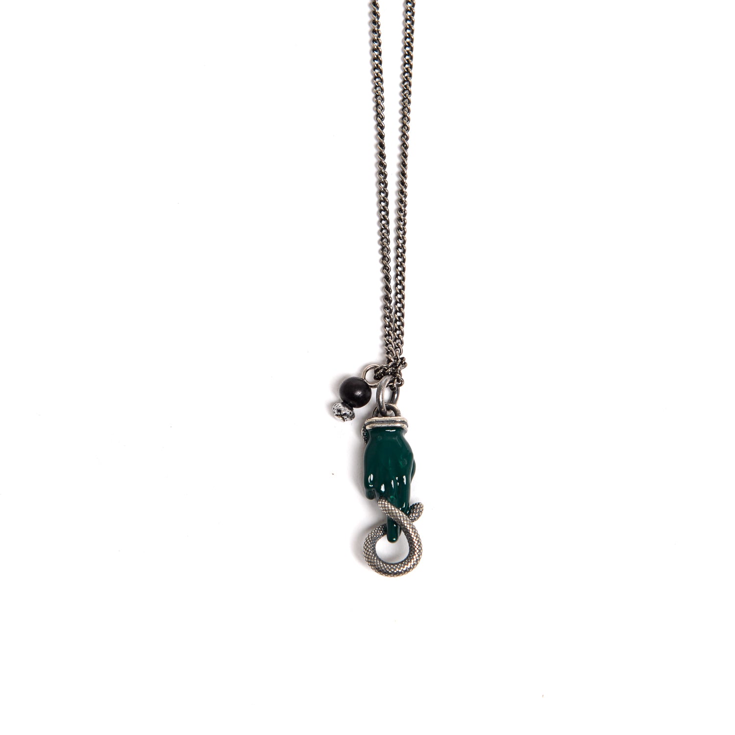 D'AMICO Collana Catenina con "Luck" Laccato Sconto