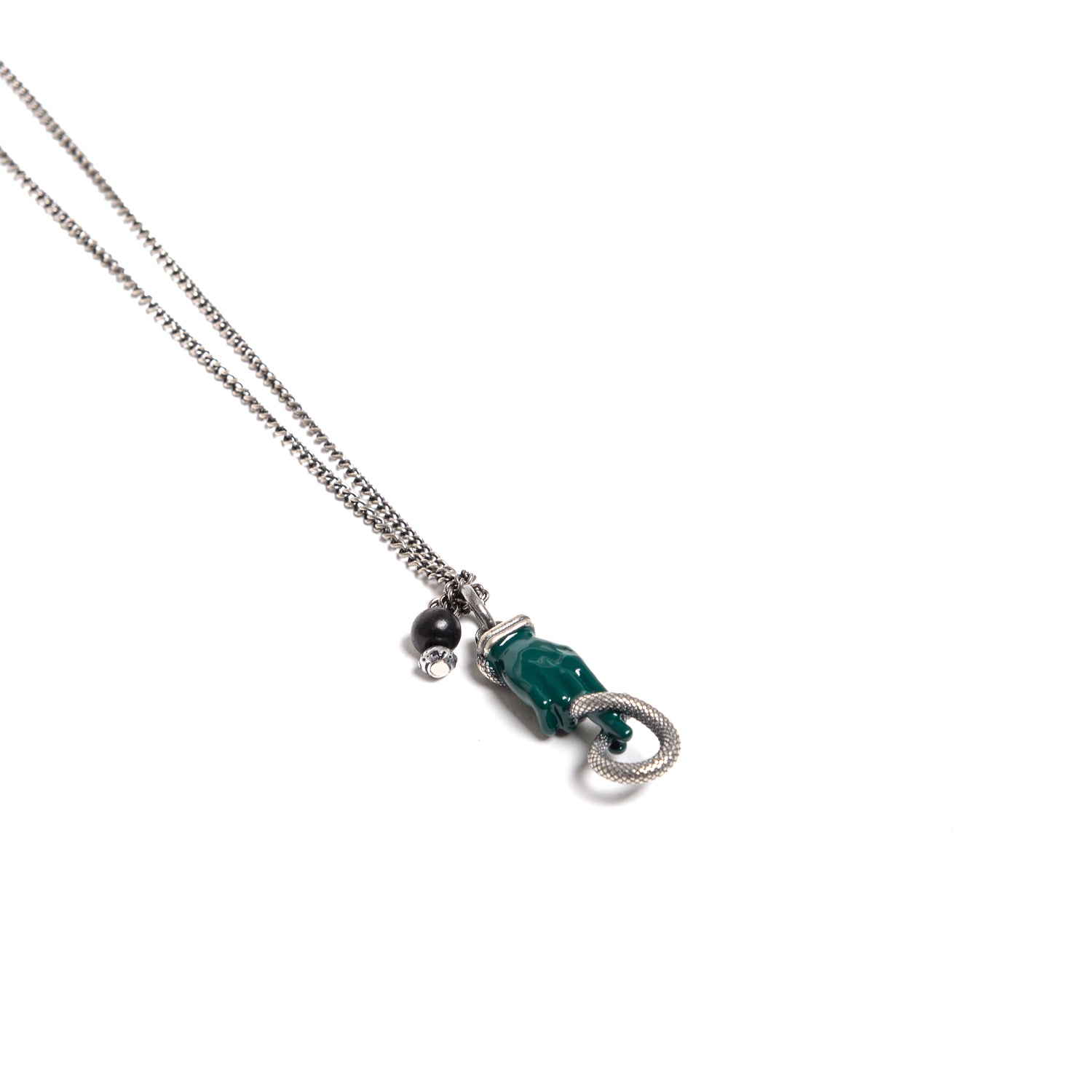 D'AMICO Collana Catenina con "Luck" Laccato Sconto
