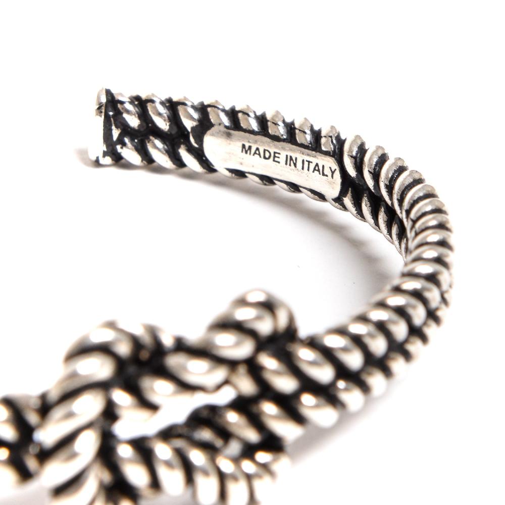 D'AMICO Bracciale Schiava Torchon Nodo Piano Offerte
